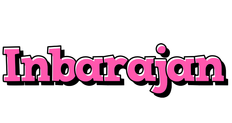 Inbarajan girlish logo
