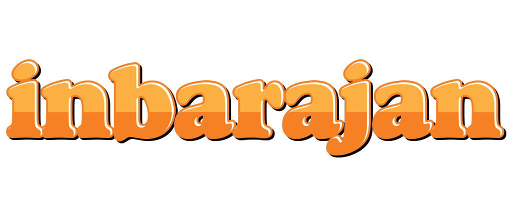 Inbarajan orange logo