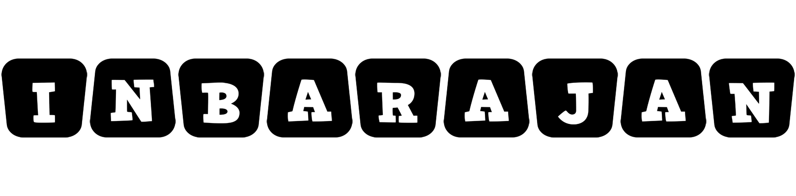 Inbarajan racing logo