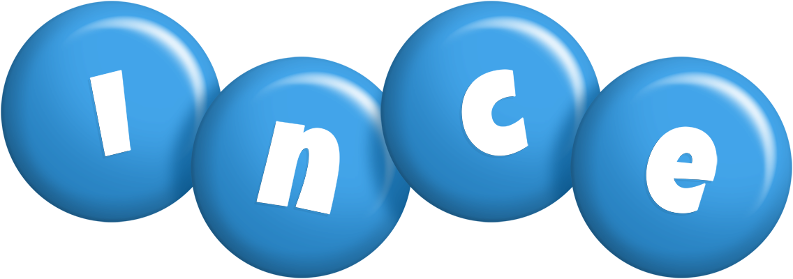 Ince candy-blue logo