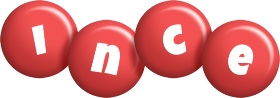 Ince candy-red logo