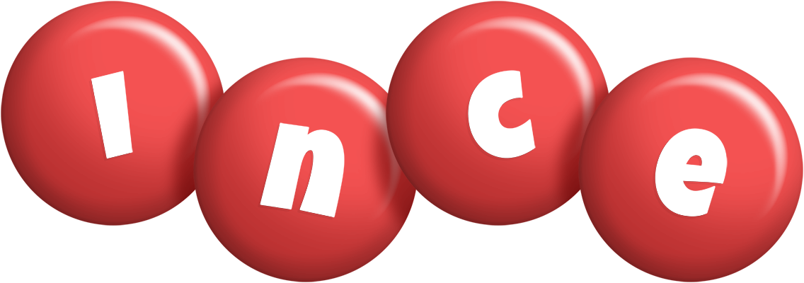 Ince candy-red logo