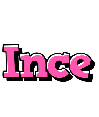 Ince girlish logo