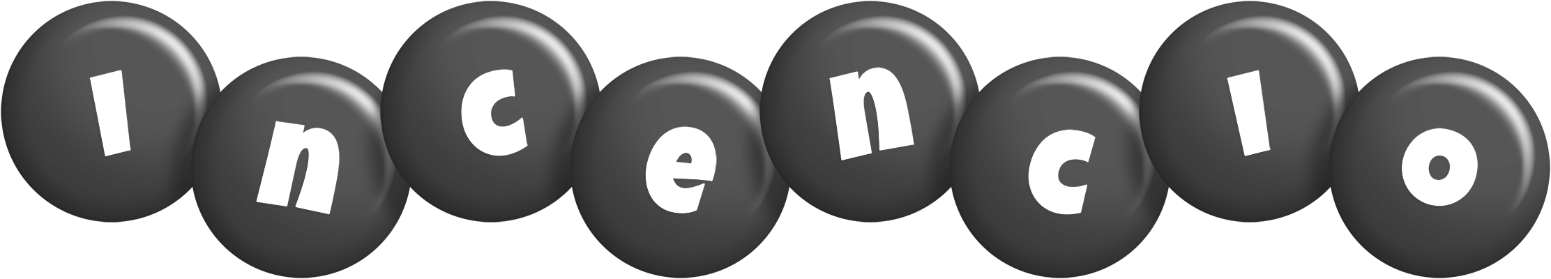 Incencio candy-black logo