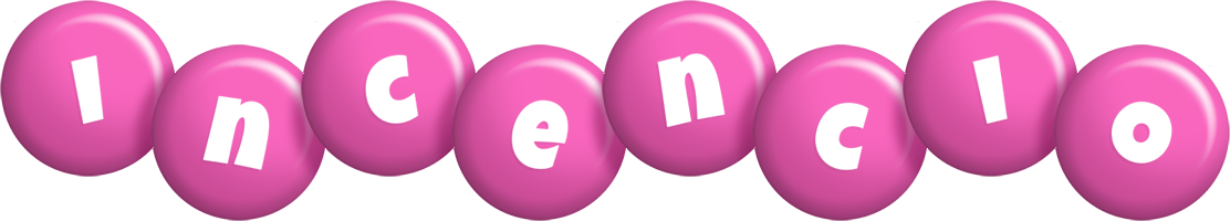 Incencio candy-pink logo