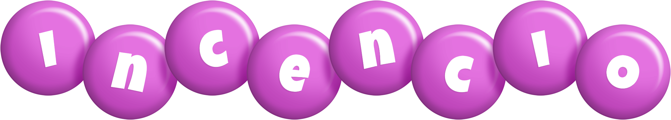Incencio candy-purple logo