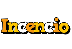 Incencio cartoon logo