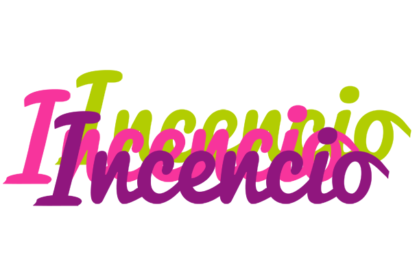 Incencio flowers logo