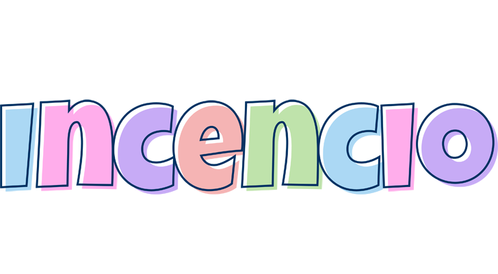 Incencio pastel logo