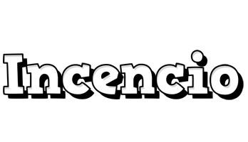 Incencio snowing logo