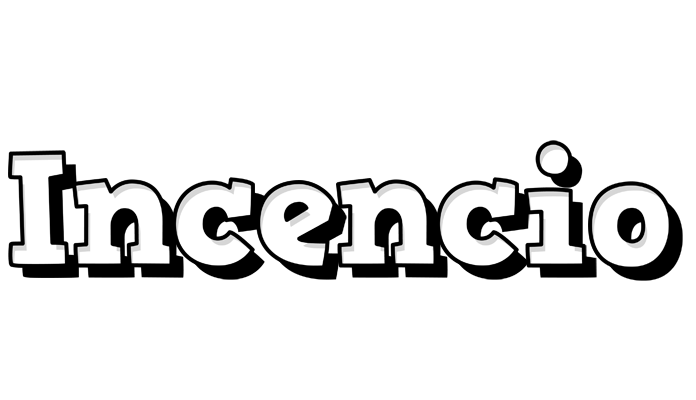 Incencio snowing logo