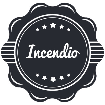 Incendio badge logo