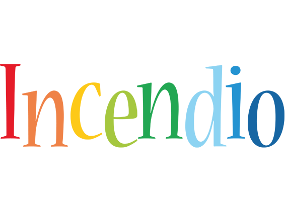 Incendio birthday logo