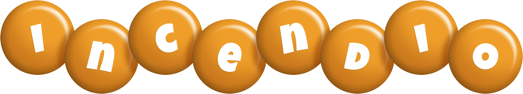 Incendio candy-orange logo