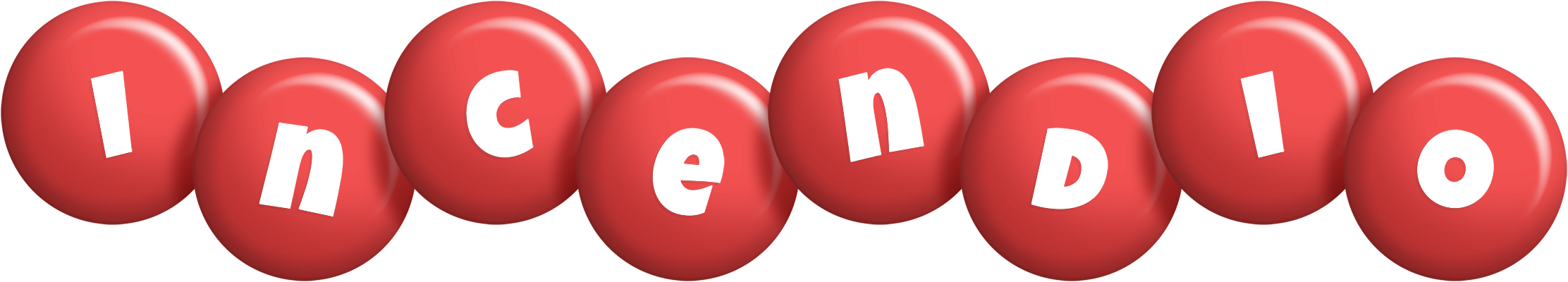 Incendio candy-red logo