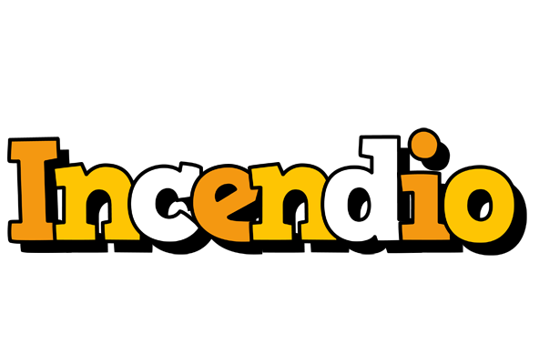 Incendio cartoon logo