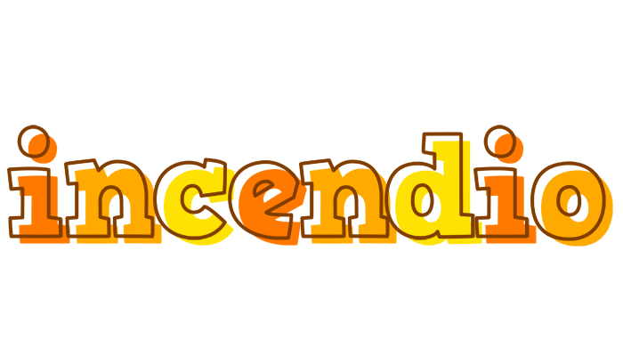 Incendio desert logo