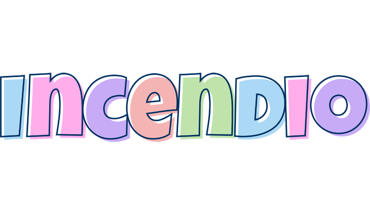 Incendio pastel logo