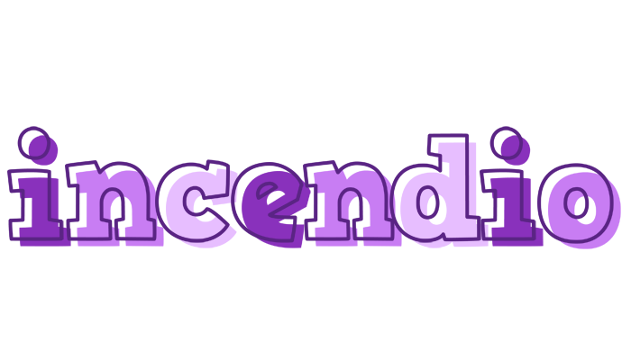 Incendio sensual logo