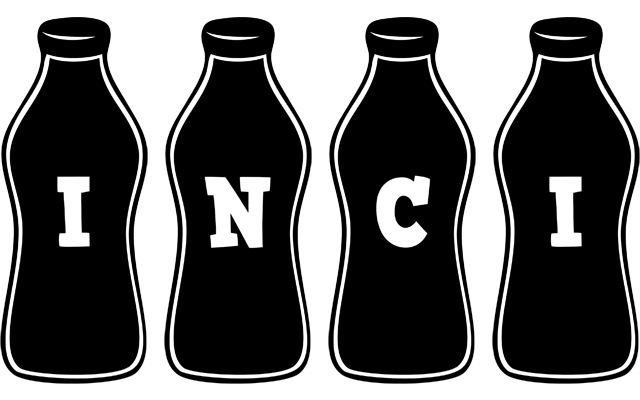 Inci bottle logo