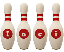 Inci bowling-pin logo