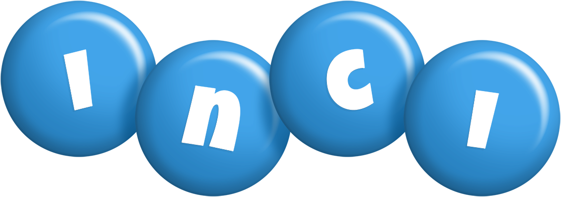 Inci candy-blue logo