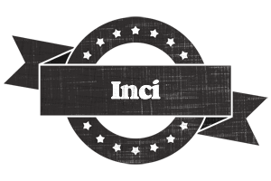 Inci grunge logo