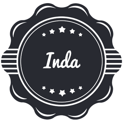 Inda badge logo