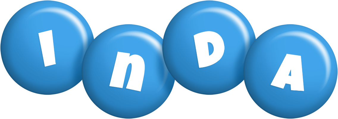 Inda candy-blue logo