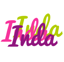 Inda flowers logo