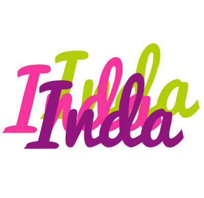 Inda flowers logo