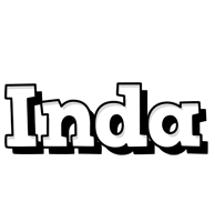 Inda snowing logo