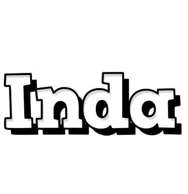 Inda snowing logo
