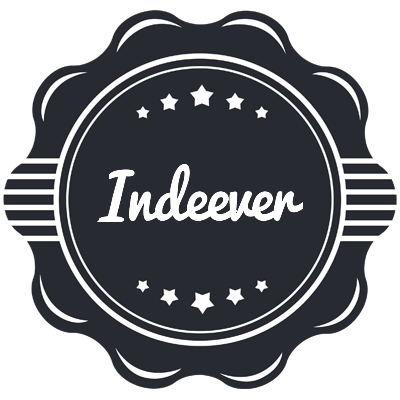 Indeever badge logo