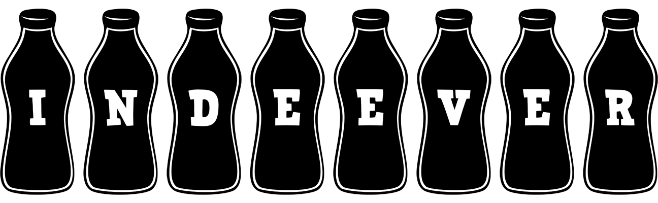 Indeever bottle logo