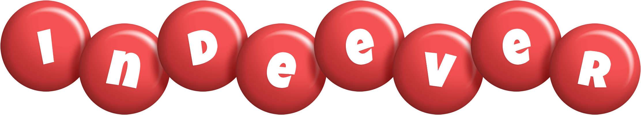 Indeever candy-red logo