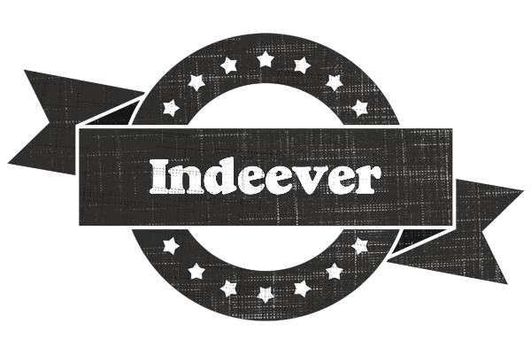 Indeever grunge logo