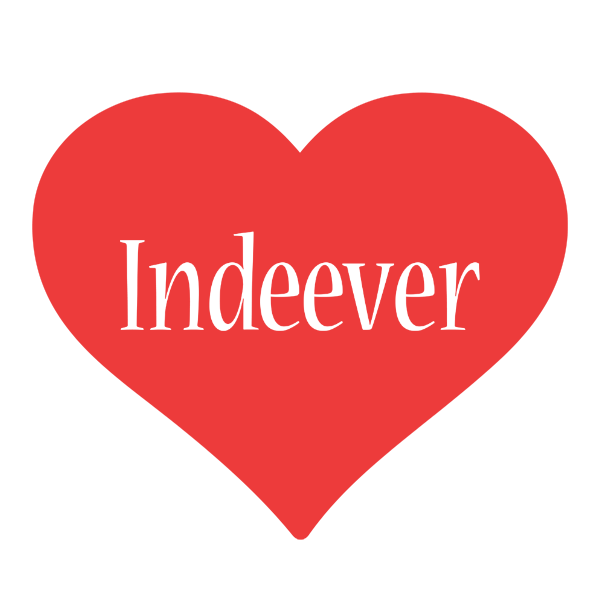 Indeever love logo