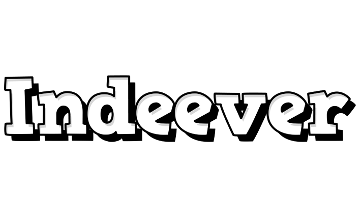 Indeever snowing logo
