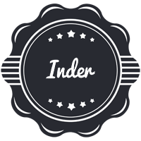 Inder badge logo