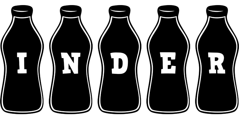 Inder bottle logo