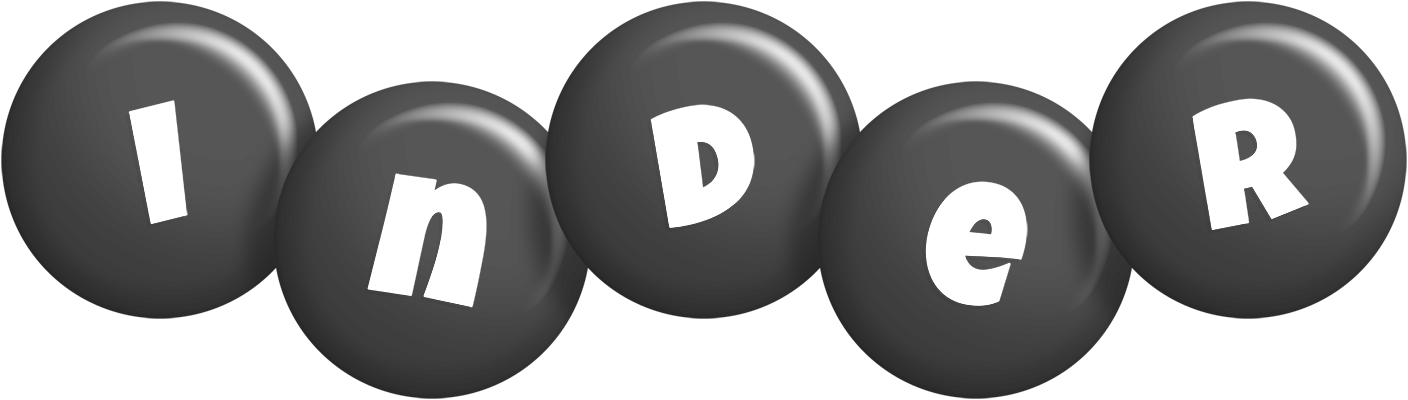 Inder candy-black logo