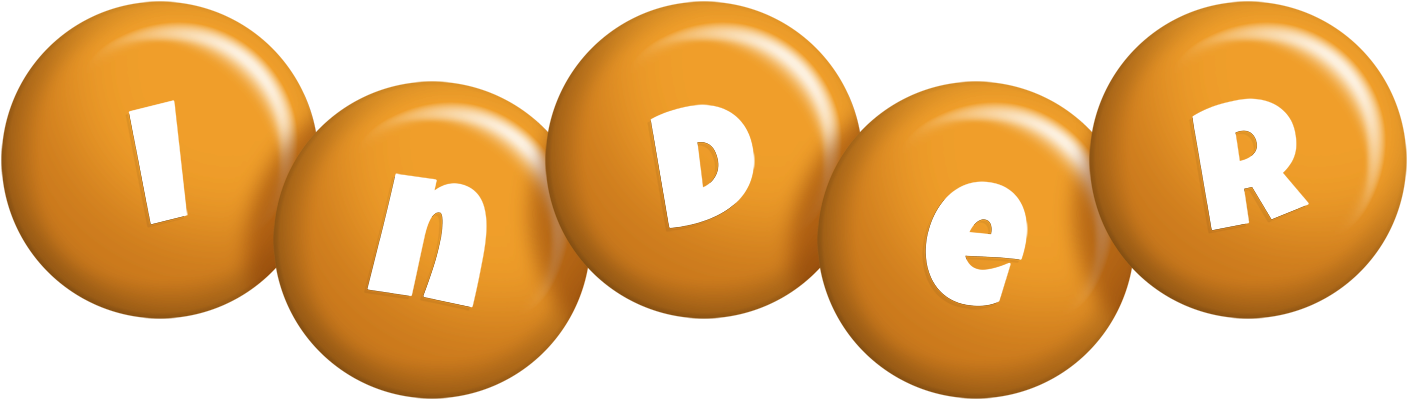 Inder candy-orange logo