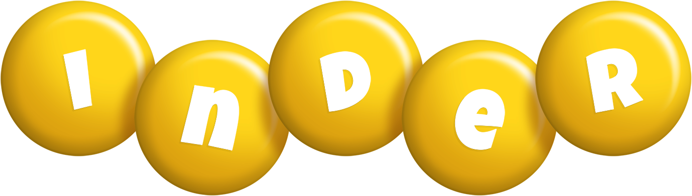 Inder candy-yellow logo