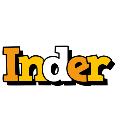 Inder cartoon logo