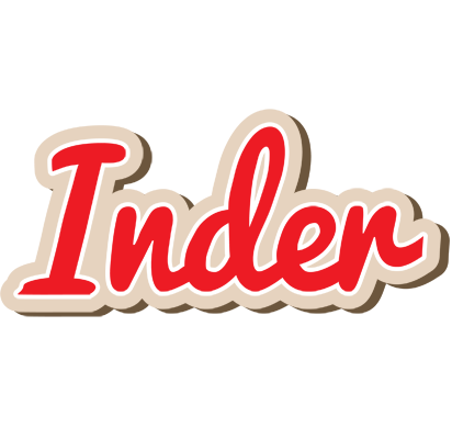 Inder chocolate logo