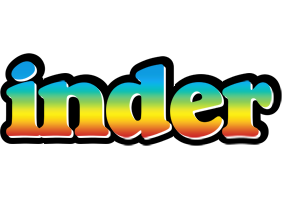Inder color logo