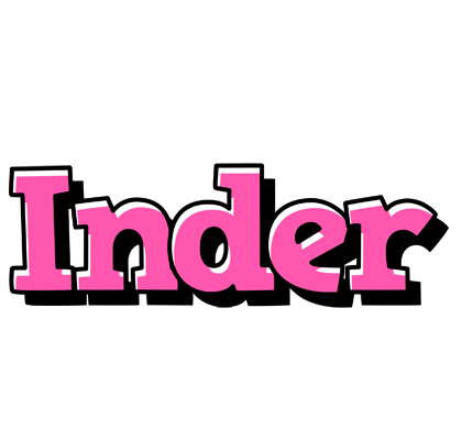 Inder girlish logo