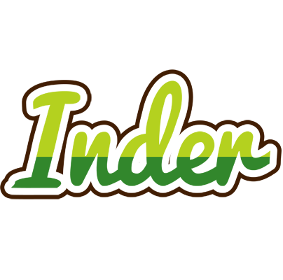 Inder golfing logo