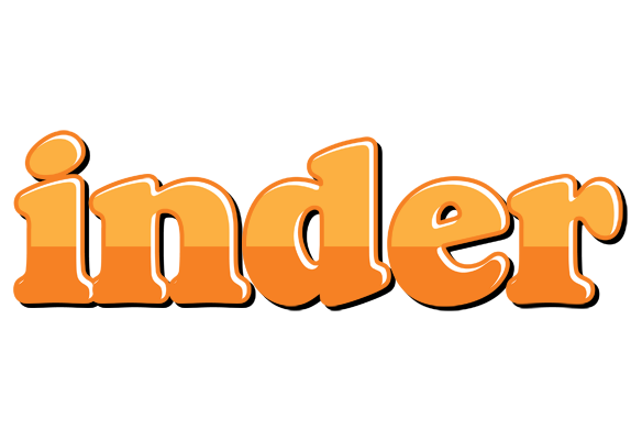Inder orange logo